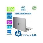 Hp ELITEBOOK 840-G3 6ÈME GEN - CORE I5 - RAM 16Go - 1To - Remis à neuf – Image 4