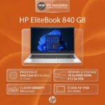Hp EliteBook 840 G8 I5-1145g7 11éme Génération RAM 16Go DDR4 512Gb SSD QWERTY - REMIS A NEUF