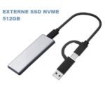 SSD EXTERNE NVME 512GB USB - Type C – Image 3