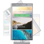 Écran PC hp EliteDisplay E233 23”pouces  Full HD (HDMI+VGA+DISPLAY) (Remis à Neuf – Image 3