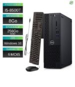 DELL Optiplex 3060 SFF i5-8500T - 8Go RAM - SSD 256 Go, HDMI, DisplayPort, Windows 10 -Remis a neuf